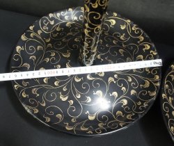 Wajima candle stand 1900
