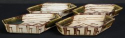 Oribe kiln plate 1900
