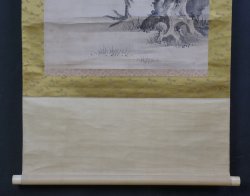 Tsuru bird by Matsu tree 1860