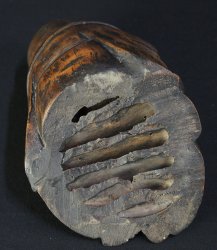 Bamboo Hotei deity 1920