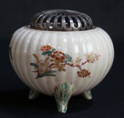 Satsuma ceramic Koro 1900