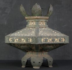Temple oil lantern 1850