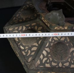 Temple oil lantern 1850