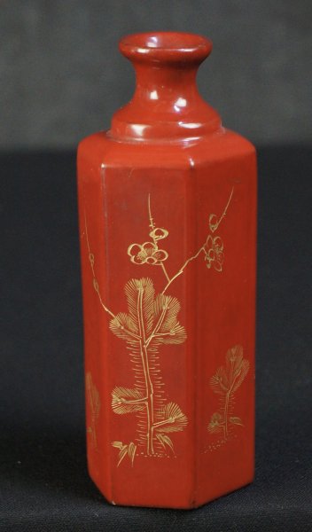 Ichirinzashi lacquer wood1900