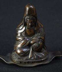 Buddhist Kannon lost wax 1830