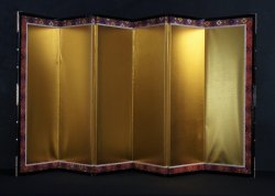 Gold Byobu screen1980