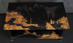 Wajima lacquer table 1930