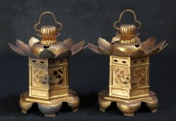 Buddhist lantern Tsuridoro1900