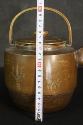 Yakan kettle Tsuru 1900