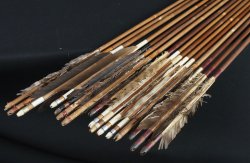 Antique Ya bamboo arrows 1900