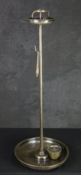 Full bronze antique Shokudai 1800