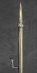 Full bronze antique Shokudai 1800