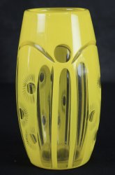 Yellow glass cut 1951