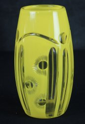 Yellow glass cut 1951