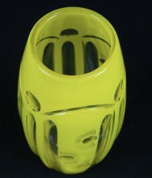 Yellow glass cut 1951