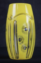 Yellow glass cut 1951
