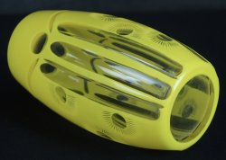 Yellow glass cut 1951