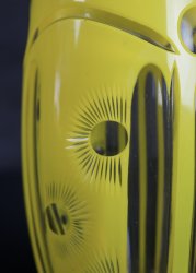 Yellow glass cut 1951
