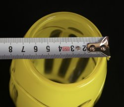 Yellow glass cut 1951