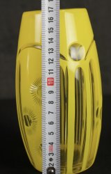 Yellow glass cut 1951