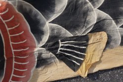 Koinobori kite 1950 Kuro