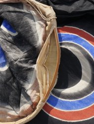 Koinobori kite 1950 Kuro