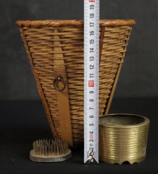 Wabisabi bamboo vase1970