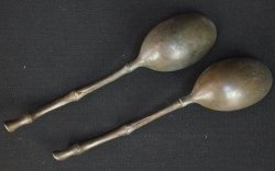 Bronze spoon 1800
