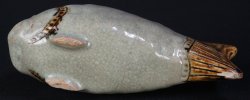 Koi ceramic carp 1970