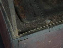 Edo iron lamp 1700