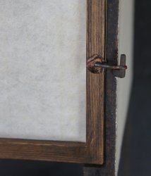 Edo iron lamp 1700