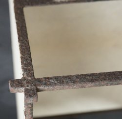 Edo iron lamp 1700