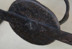 Edo iron lamp 1700