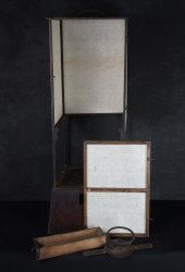 Edo iron lamp 1700