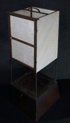 Edo iron lamp 1700