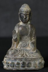 Buddha bronze altar 1880