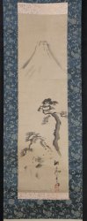 Fuji miniature 1900 painting