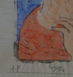 Takao girl 1970 Sōsaku-hanga