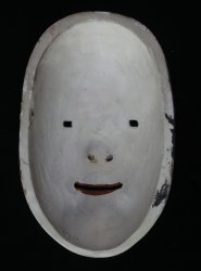 Ceramic Noh mask 1950