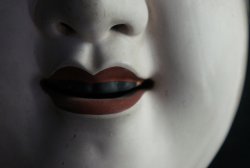 Ceramic Noh mask 1950