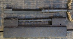Lock Edo iron 1800