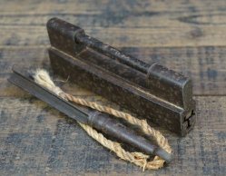 Lock Edo iron 1800