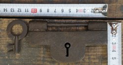 Antique Japan iron Kagi 1800