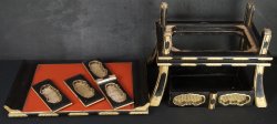 Buddhist altar offering 1900
