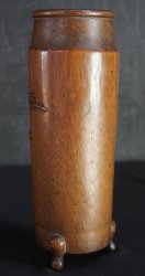 Bamboo carving 1900 Suzume