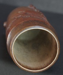 Bamboo carving 1900 Suzume