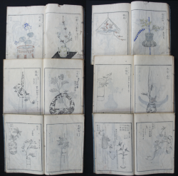 Ikebana Edo book 1770