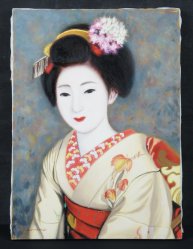 Maiko oil art 1980