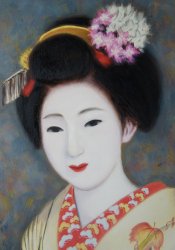 Maiko oil art 1980
