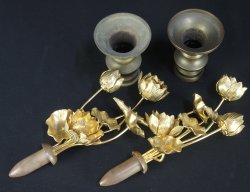 Lotus altar sculpture 1980
